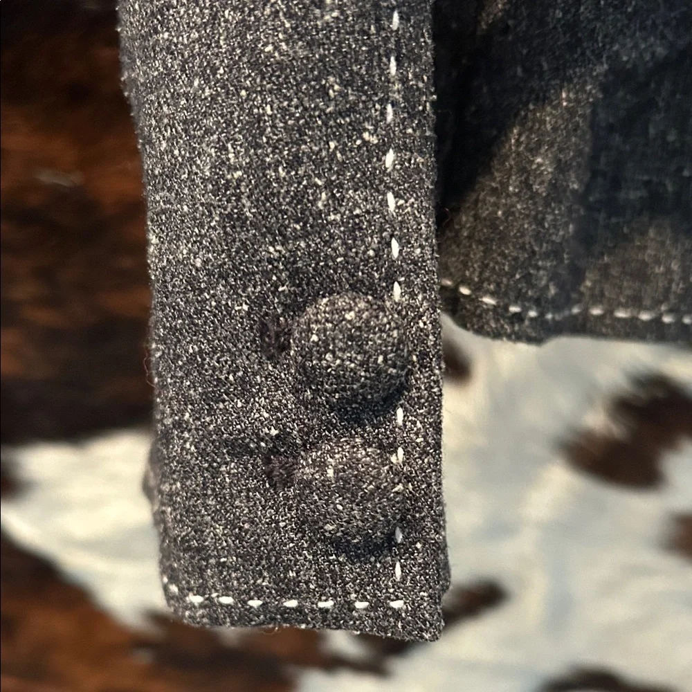 White House Black Market Dark Grey Blazer - Picture 8 of 10
